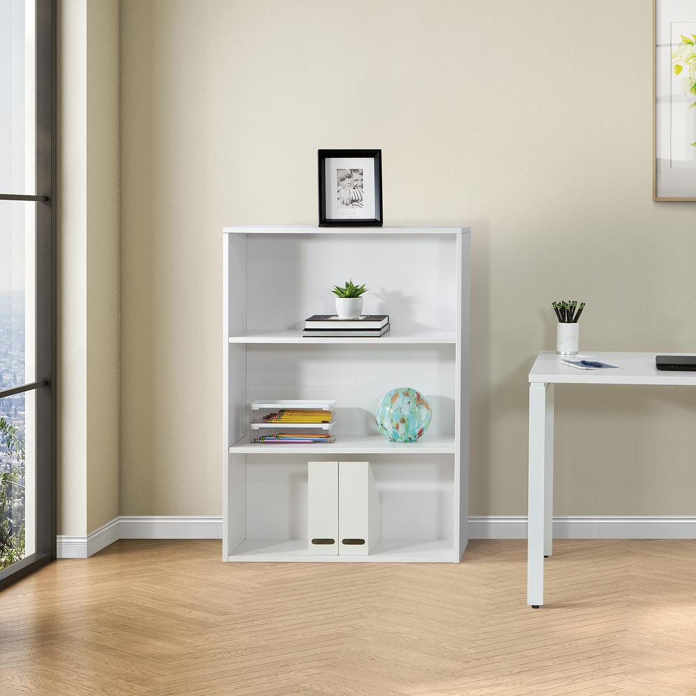 Prado 48″ 3-Shelf BookCase