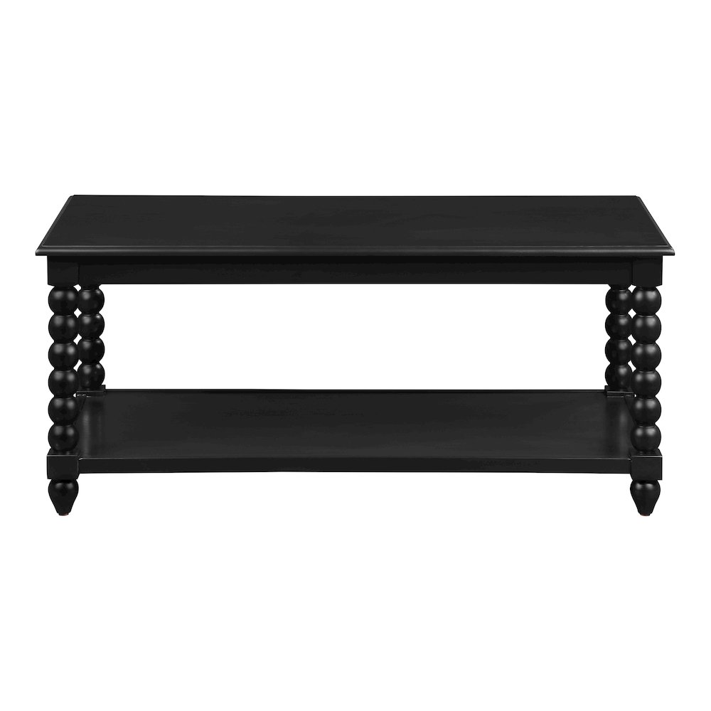 Elise Coffee Table in Black Finish