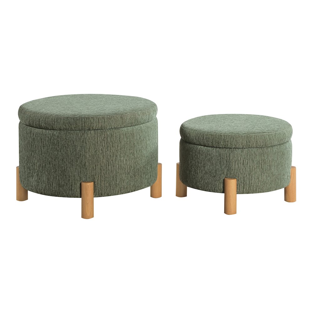 Bennett 2-Piece Storage Ottoman Set