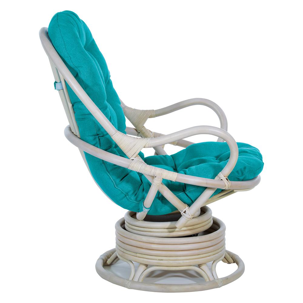 Lanai Rattan Swivel Rocker