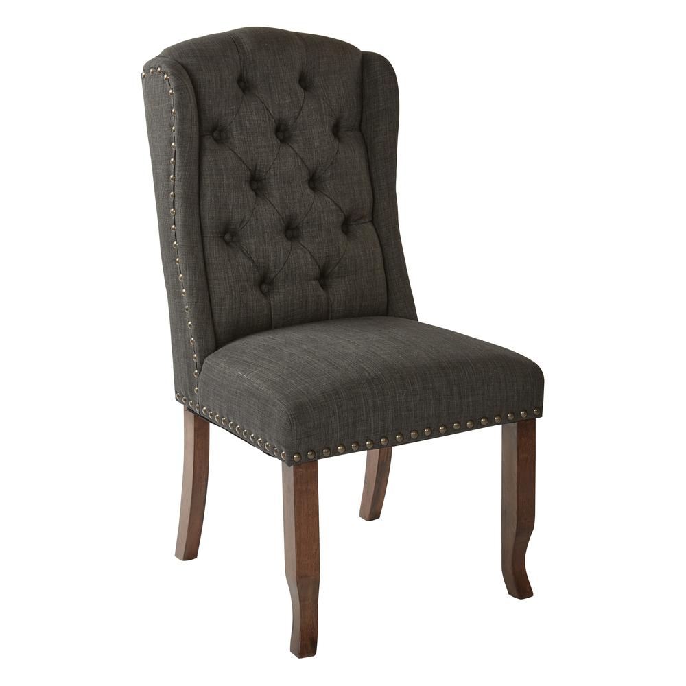 Jessica Tufted Wing Dining Chair