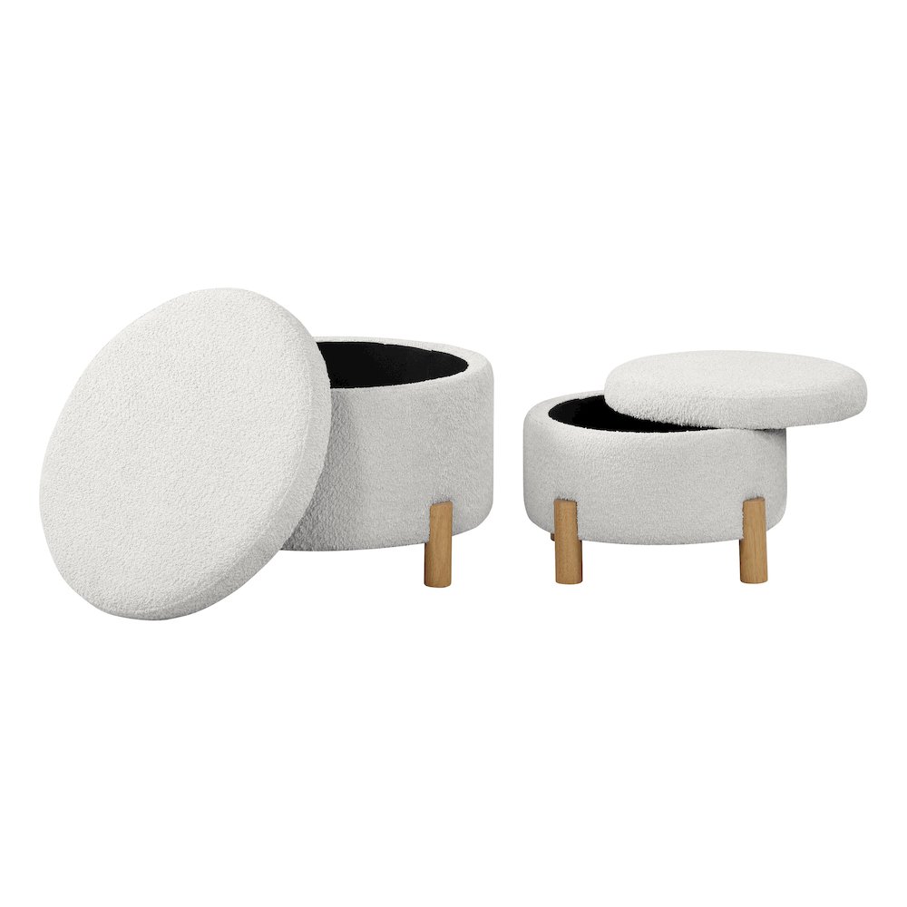 Bennett 2-Piece Storage Ottoman Set