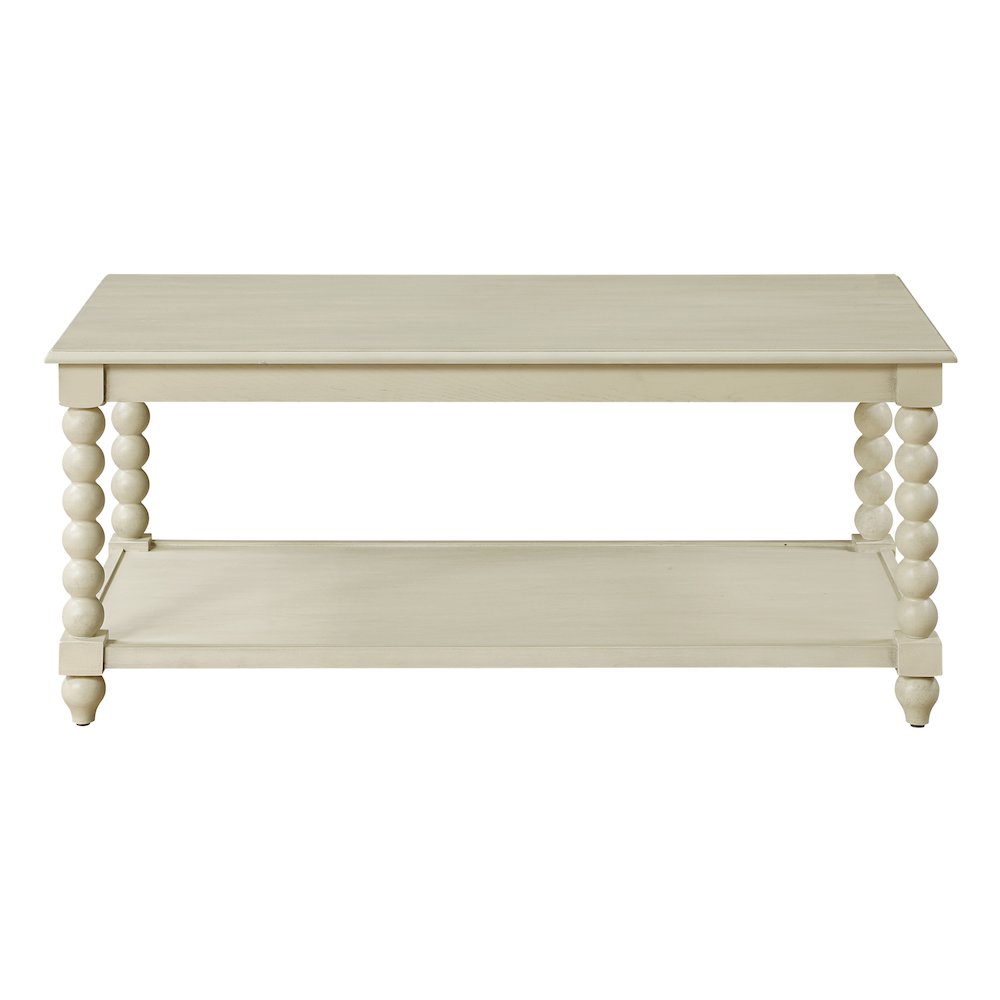 Elise Coffee Table in Whitewash Finish