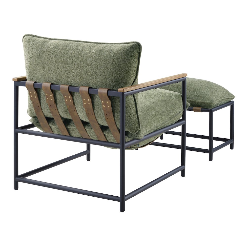 Sling Chair & Ottoman set