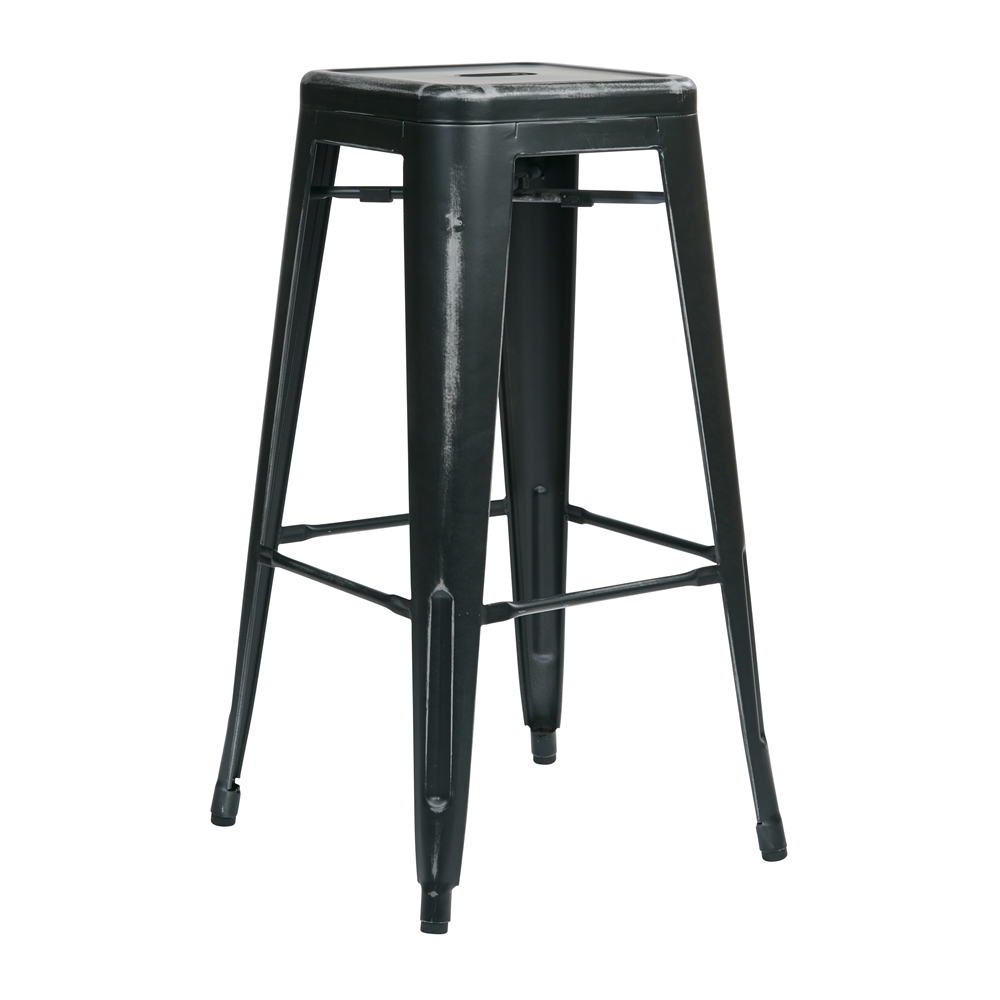 Bristow 30″ Antique Metal Barstool