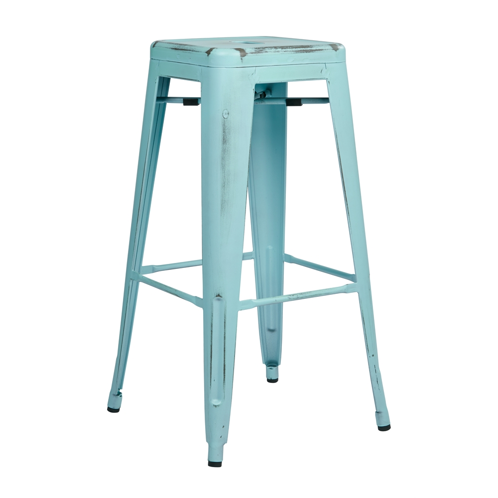 Bristow 30″ Antique Metal Barstool