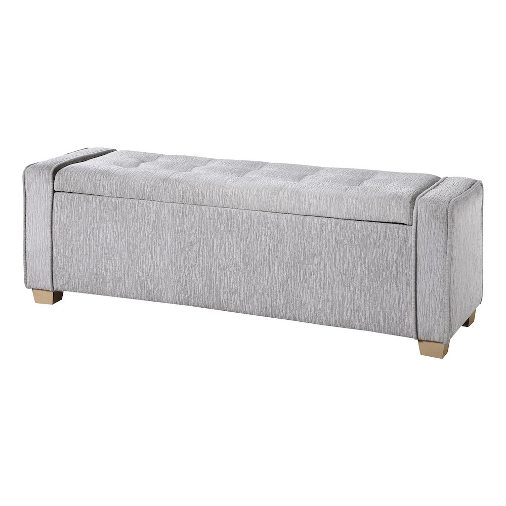 Bethwin Storage Bench With Sterling Sands Fabric