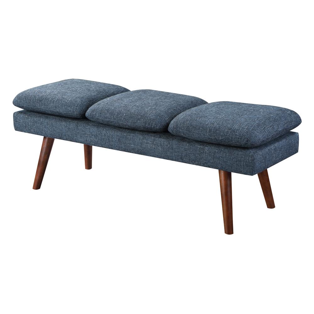 Amanda 54″ Mid-Century Bench