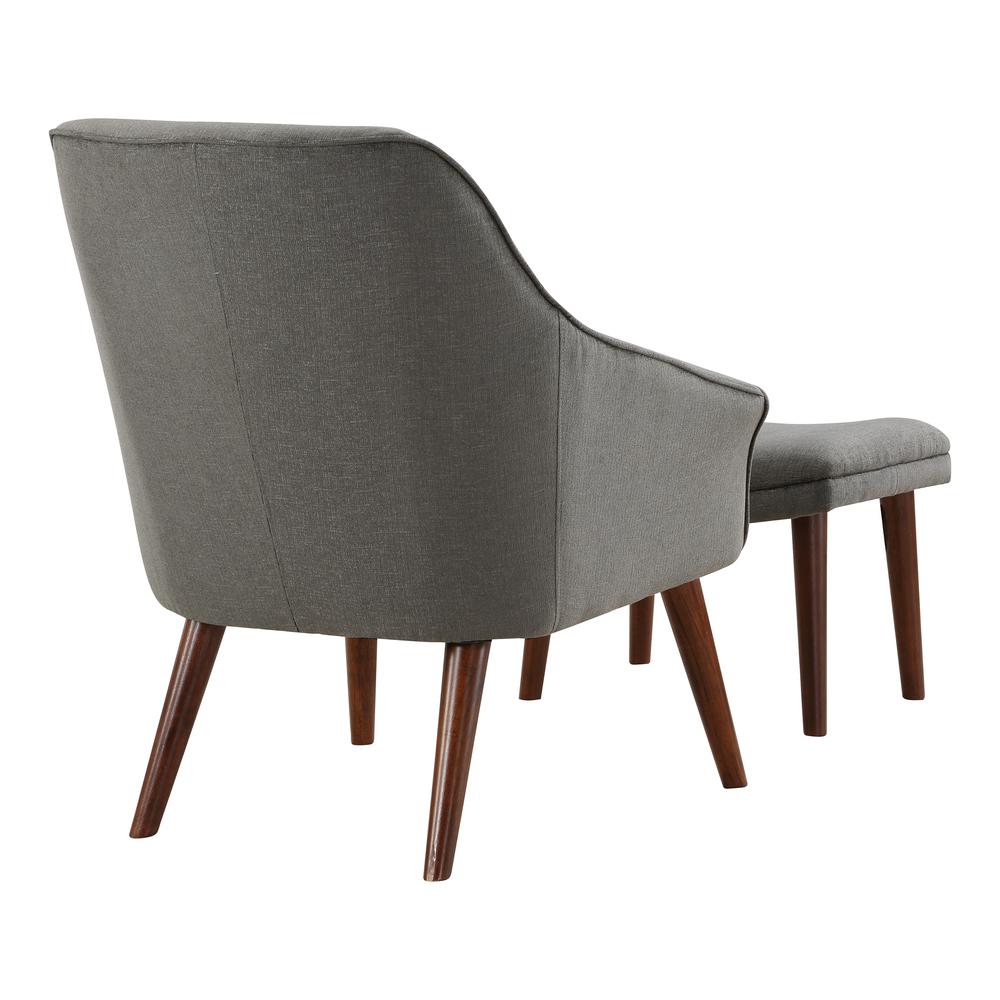 Waneta Chair and Ottoman