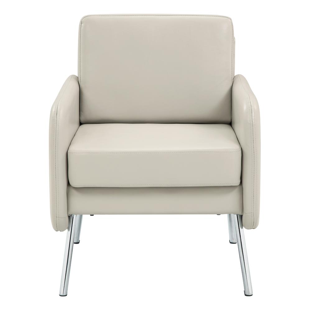 Lounge Chair in Faux Leather