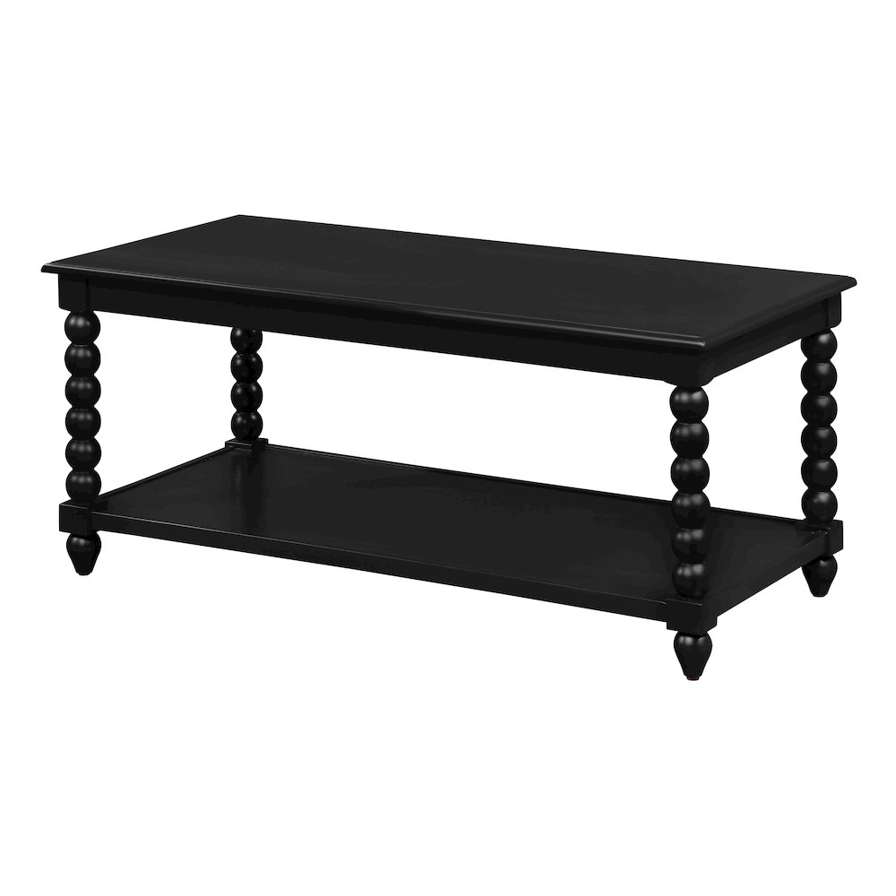 Elise Coffee Table in Black Finish