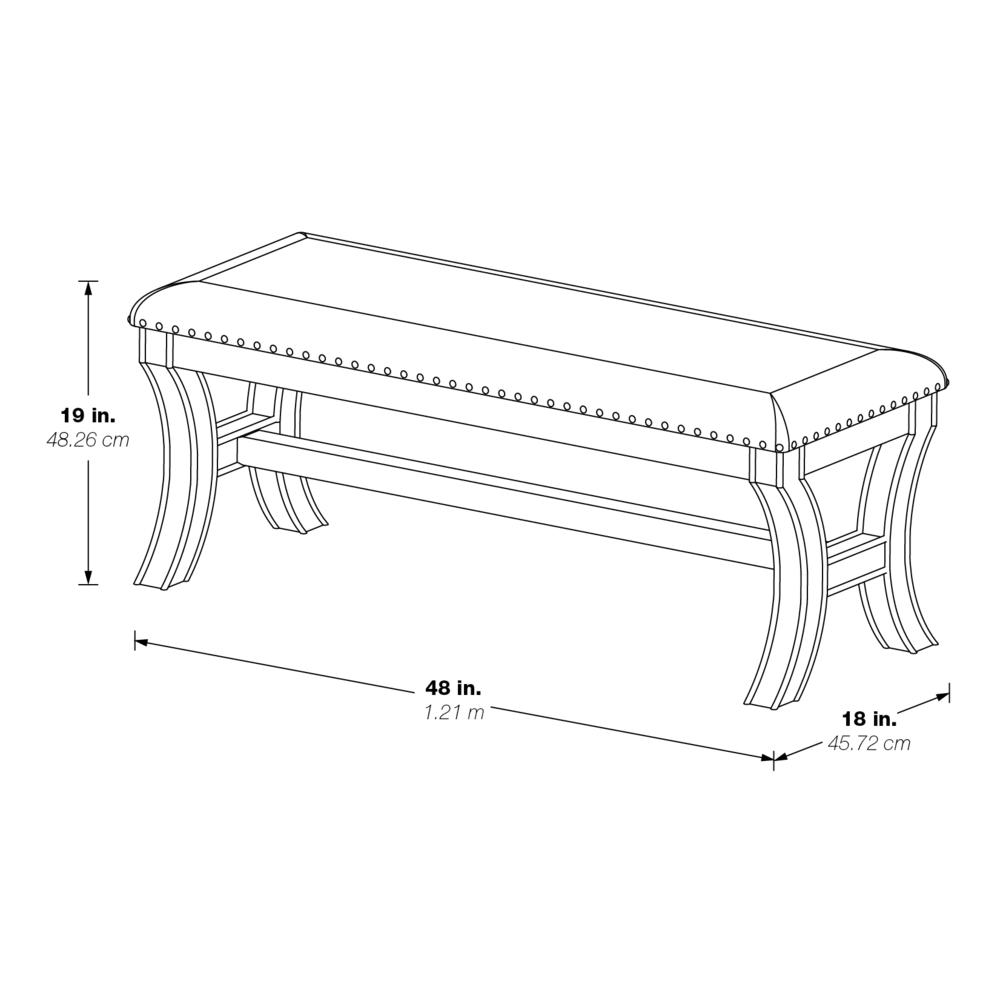 Monaco 48″ Bench