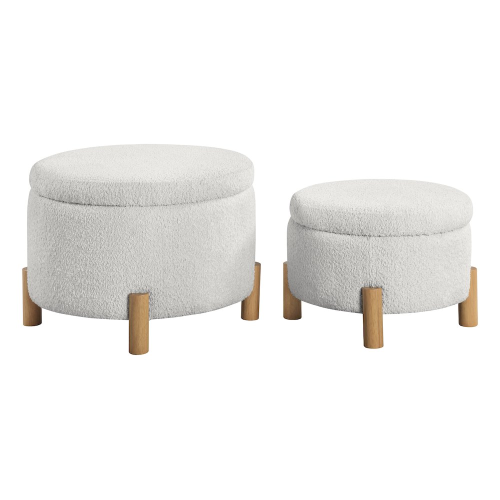 Bennett 2-Piece Storage Ottoman Set