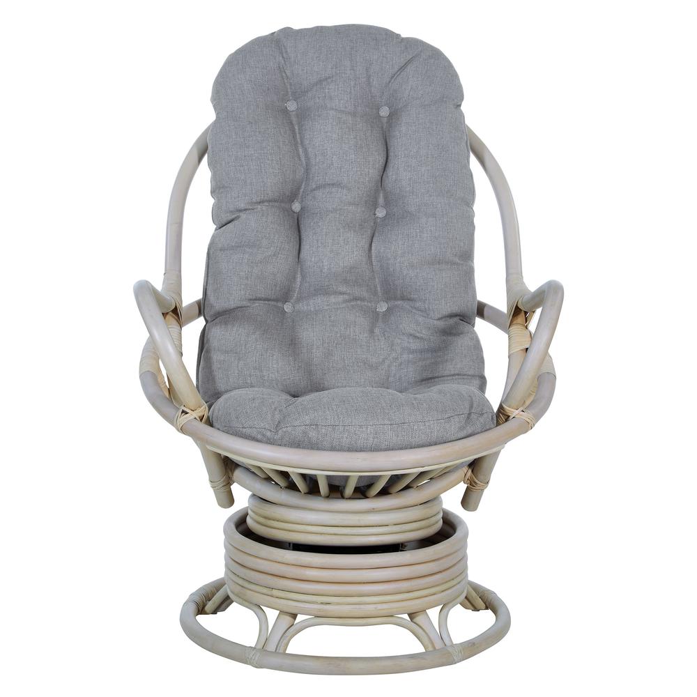 Lanai Rattan Swivel Rocker