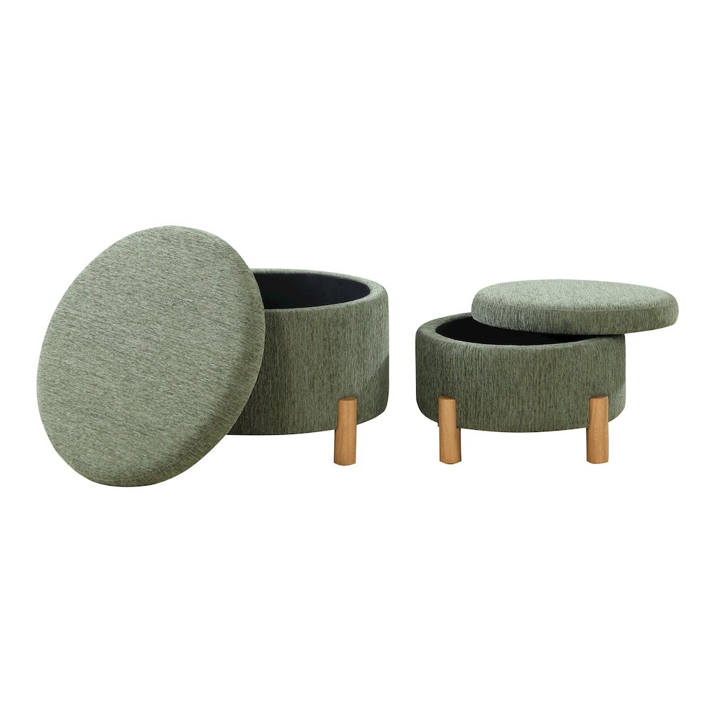 Bennett 2-Piece Storage Ottoman Set