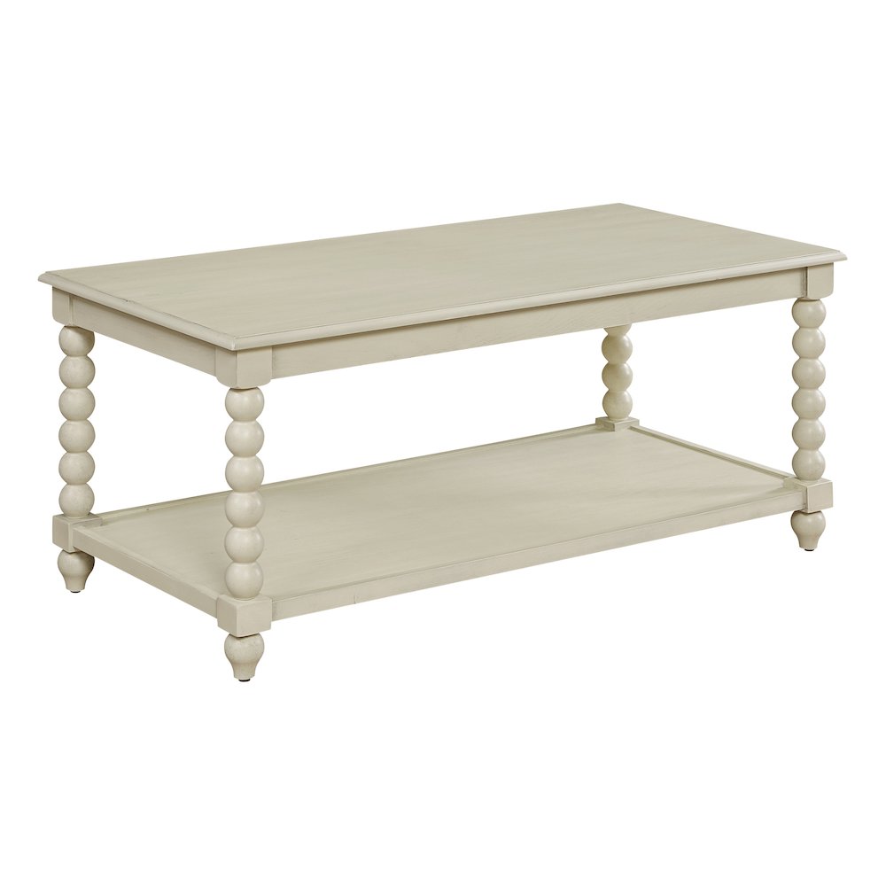 Elise Coffee Table in Whitewash Finish