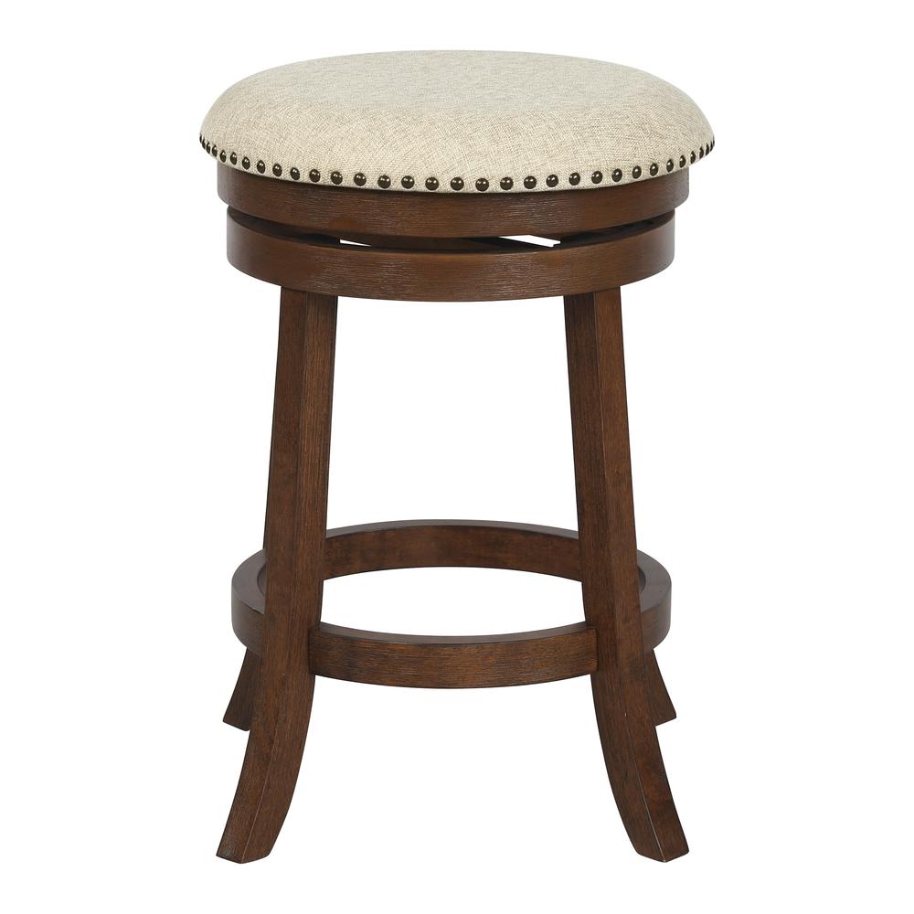 Round Backless Swivel Stool 2 Pack