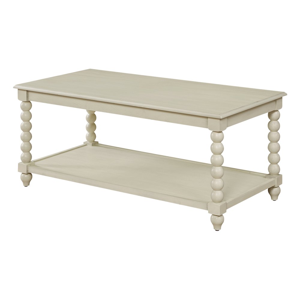 Elise Coffee Table in Whitewash Finish