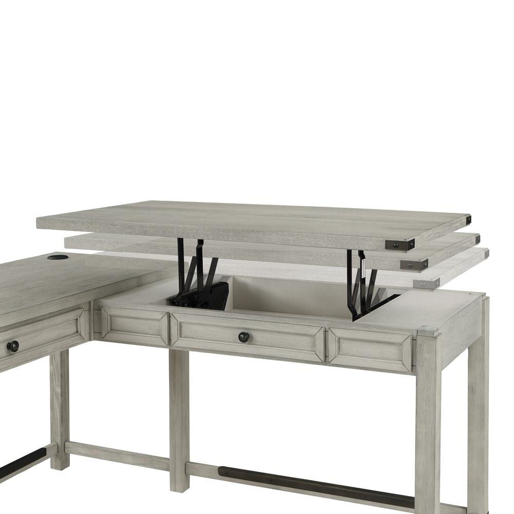 Baton Rouge L-Shaped Lift Desk