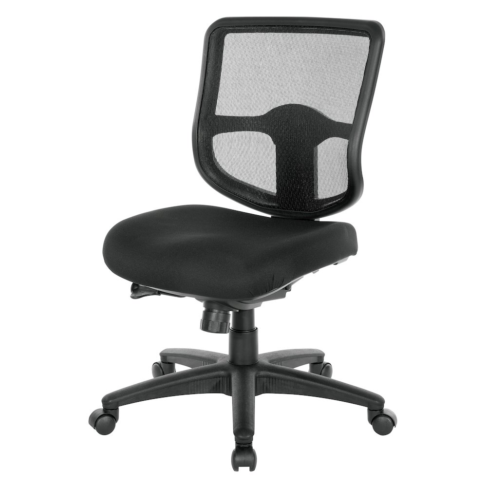 ProGrid Mesh Back Armless Task Chair with Ratchet Back and Seat Slider