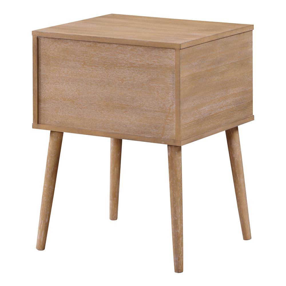 Rena 1-Drawer Side Table with Shelf