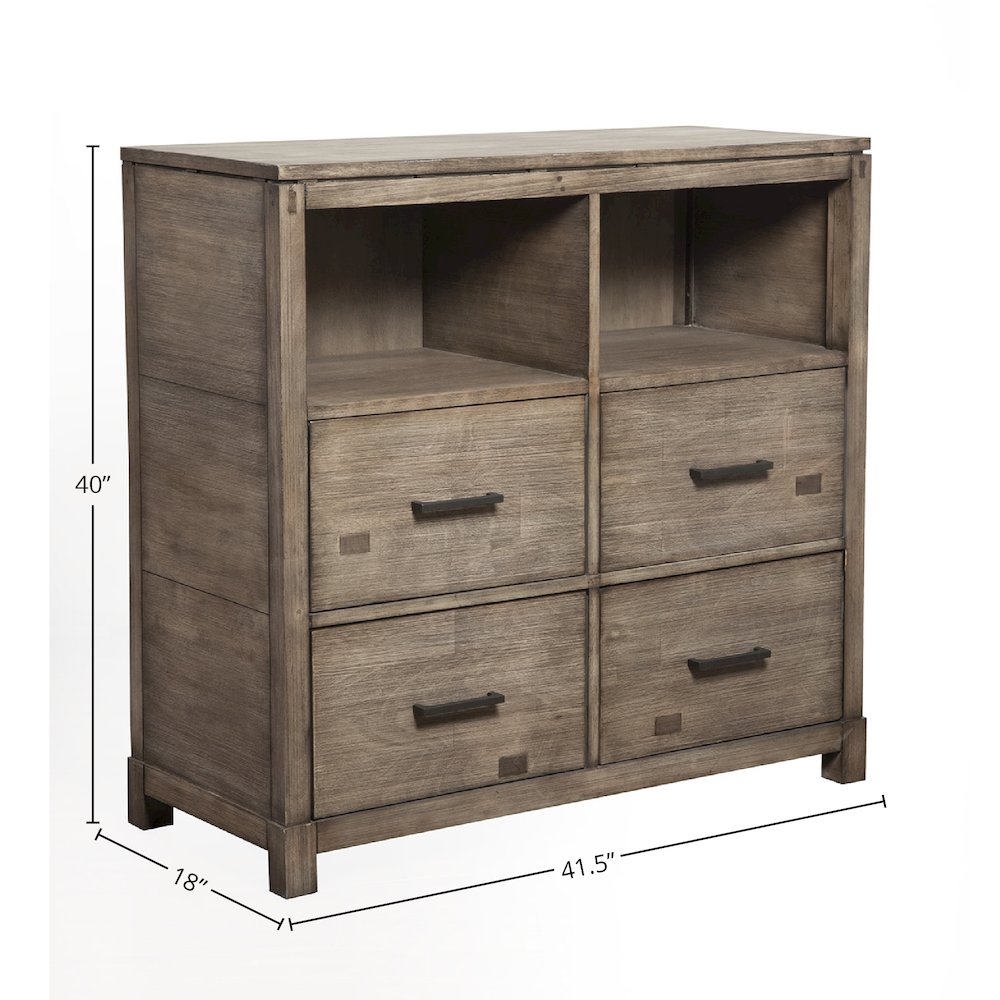 Sydney 4 Drawer TV Media Chest