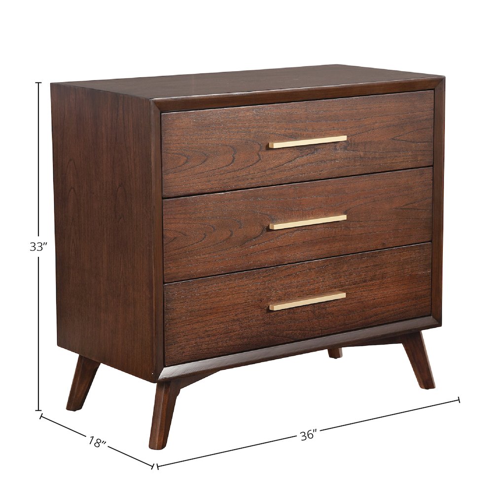 Gramercy 3 Drawer Small Chest