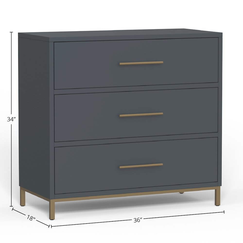 Madelyn Three Drawer Small Chest