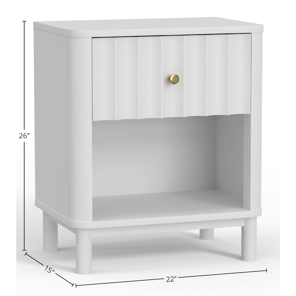 Stapleton 1 Drawer Nightstand