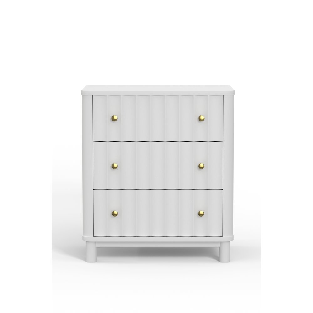Stapleton 3 Drawer Small Chest