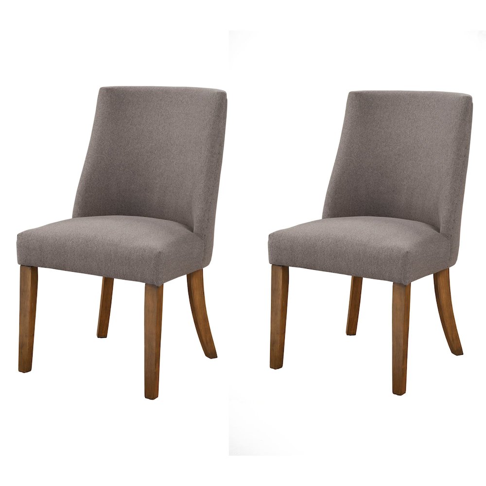 KensingtonSet of 2 Upholstered Parson Chairs