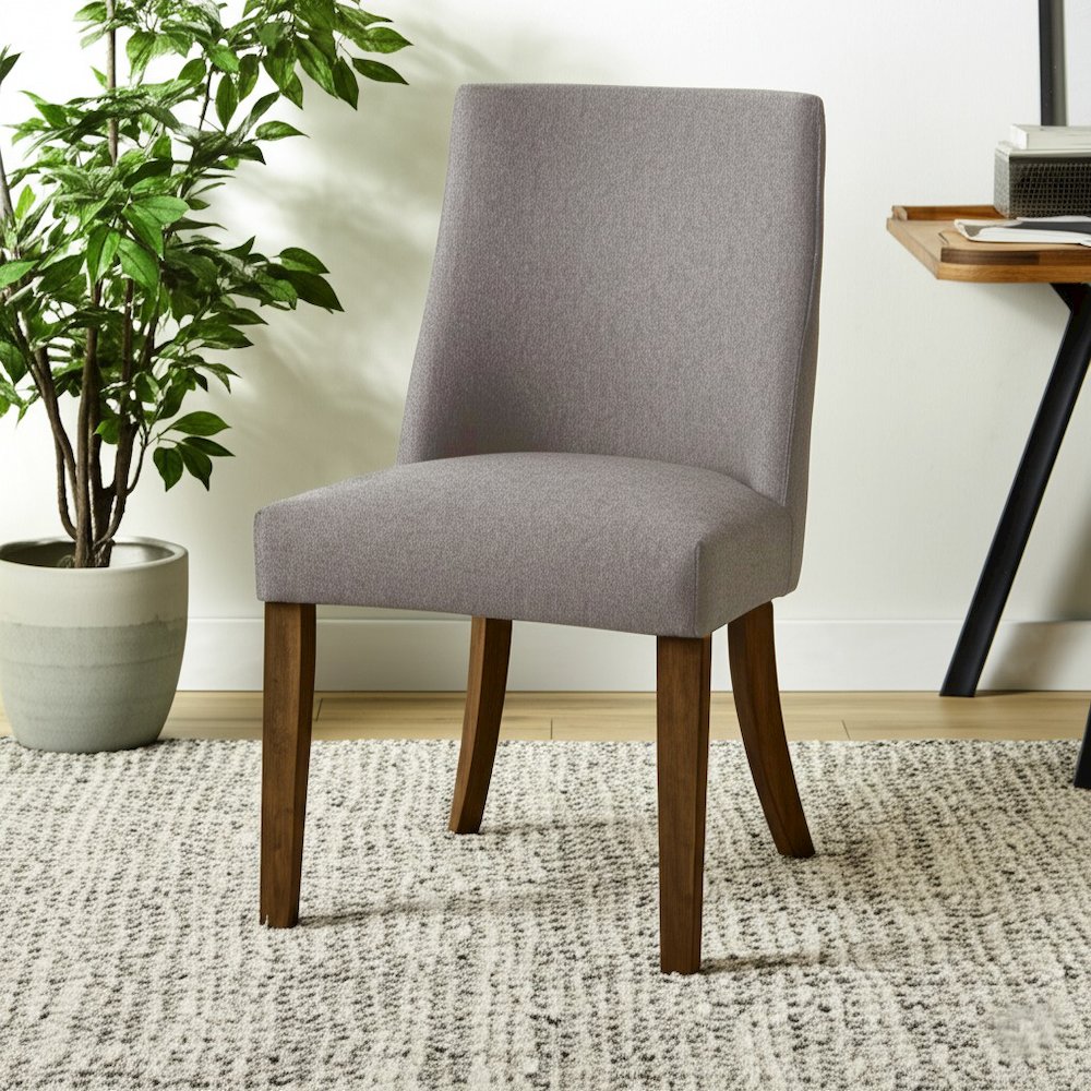 KensingtonSet of 2 Upholstered Parson Chairs
