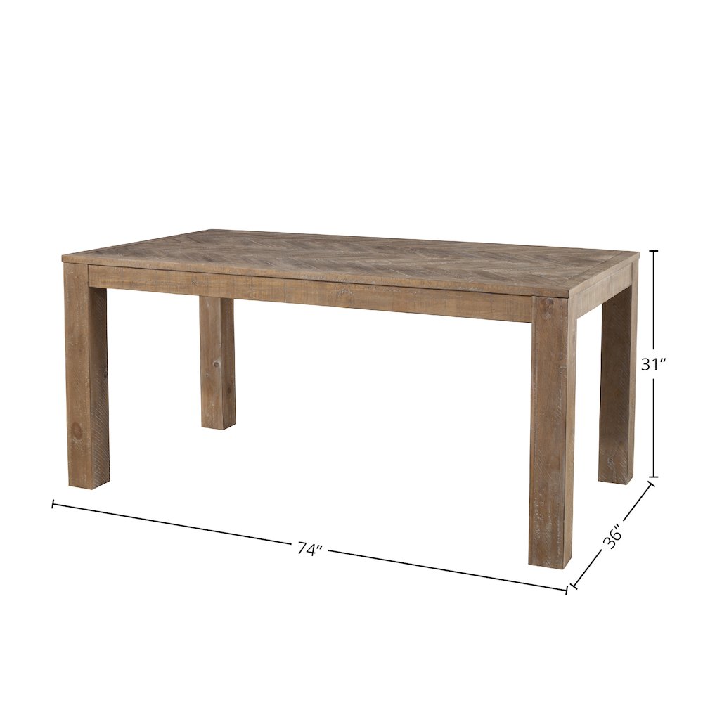 Aiden Fixed Top Dining Table