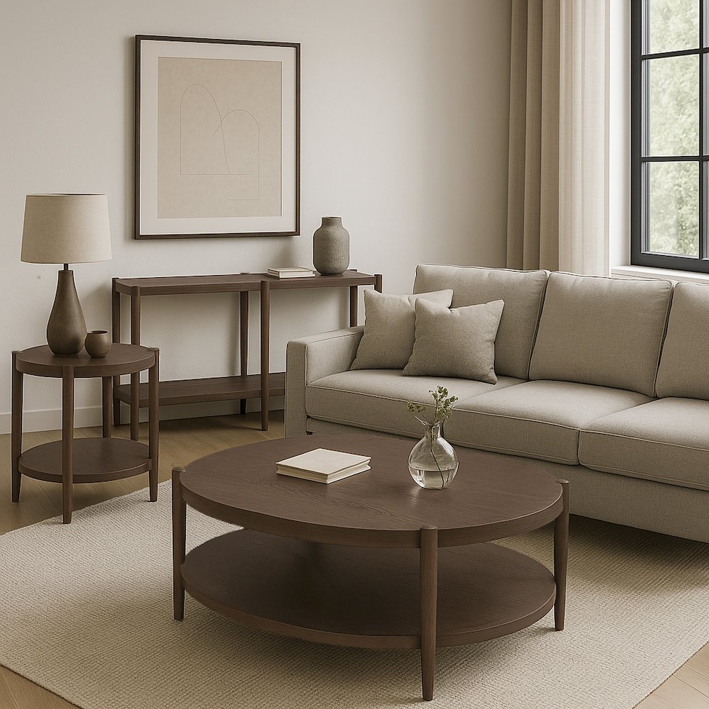 Sinclair Round End Table