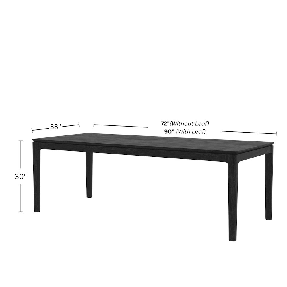 Cove Rectangular Extension Dining Table