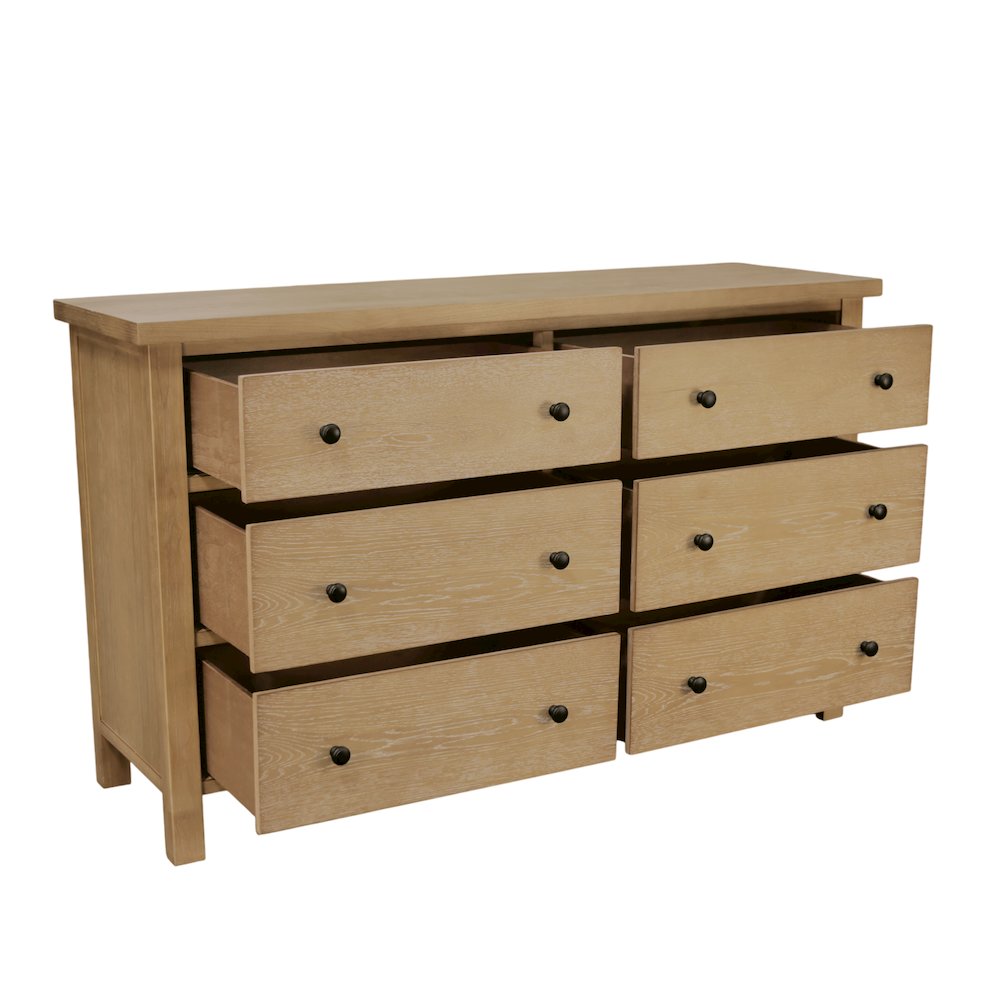 Emilia Six Drawer Dresser
