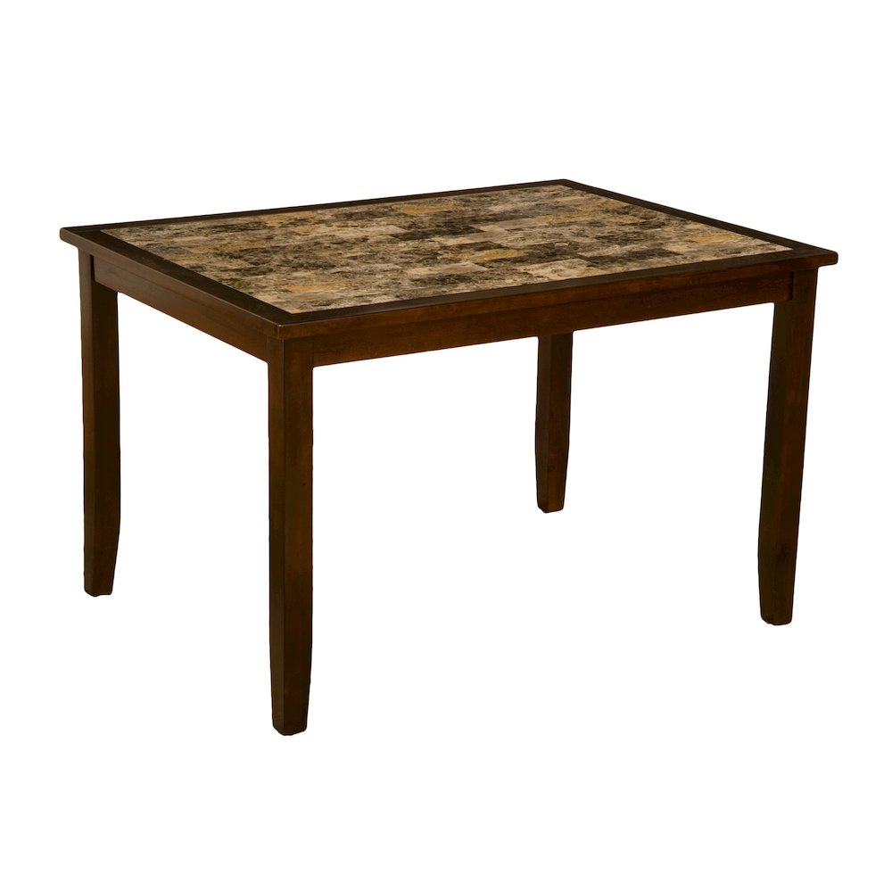 Capitola Faux Marble 5 Piece Dinette Set