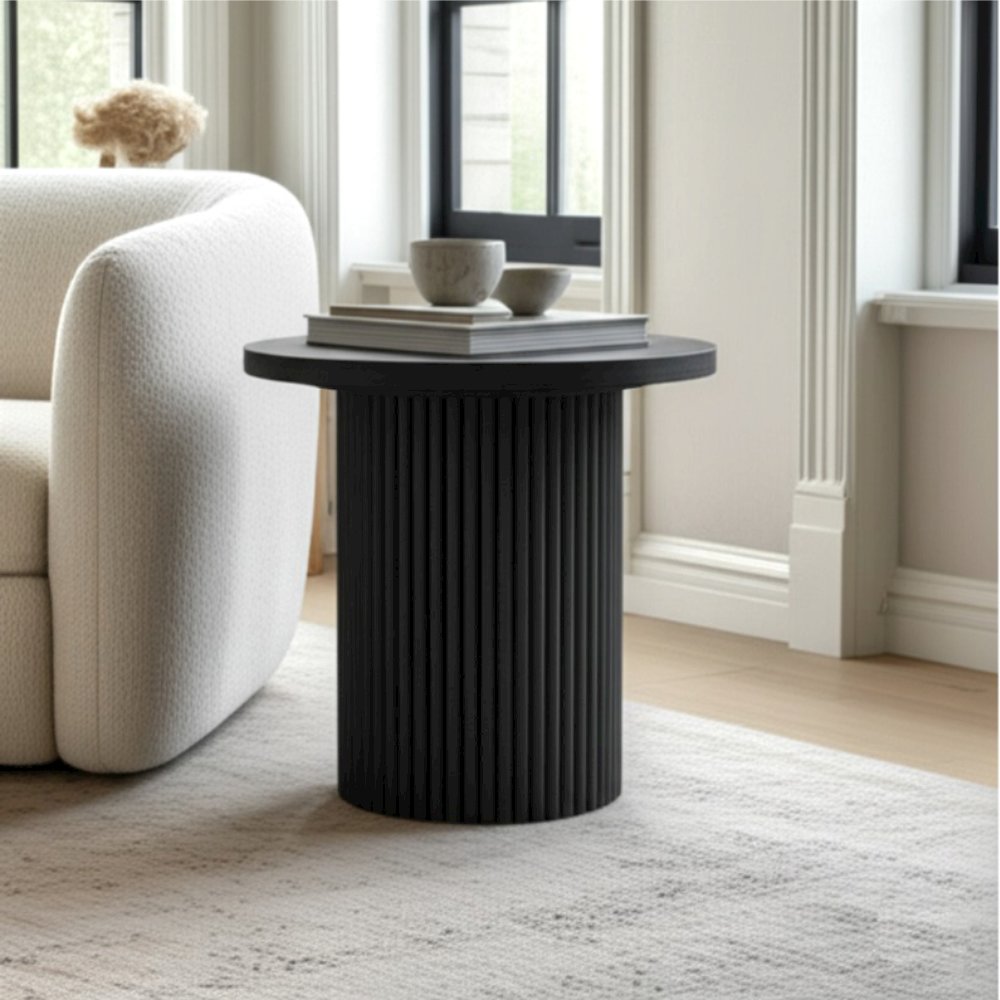 Reba Round End Table