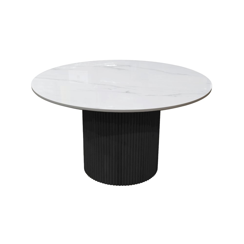 Reba Quartz Top Round Dining Table