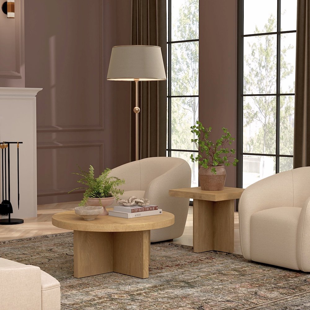 Donte Round Coffee Table