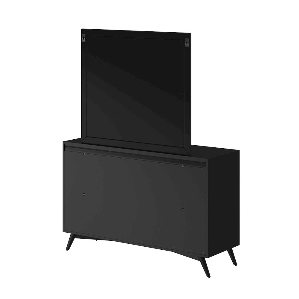 Flynn Mid Century Modern 7 Drawer Dresser