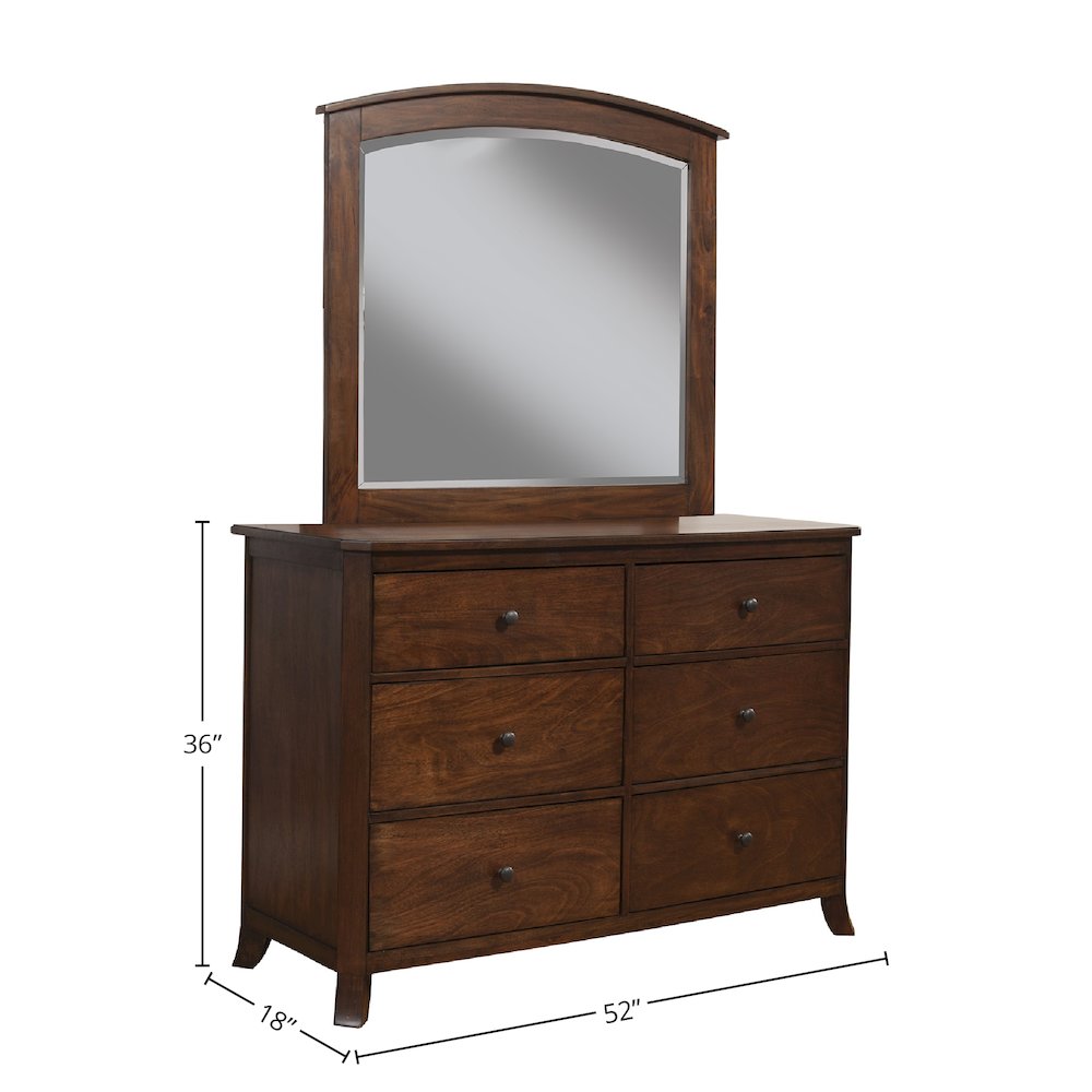 Baker 6 Drawer Dresser