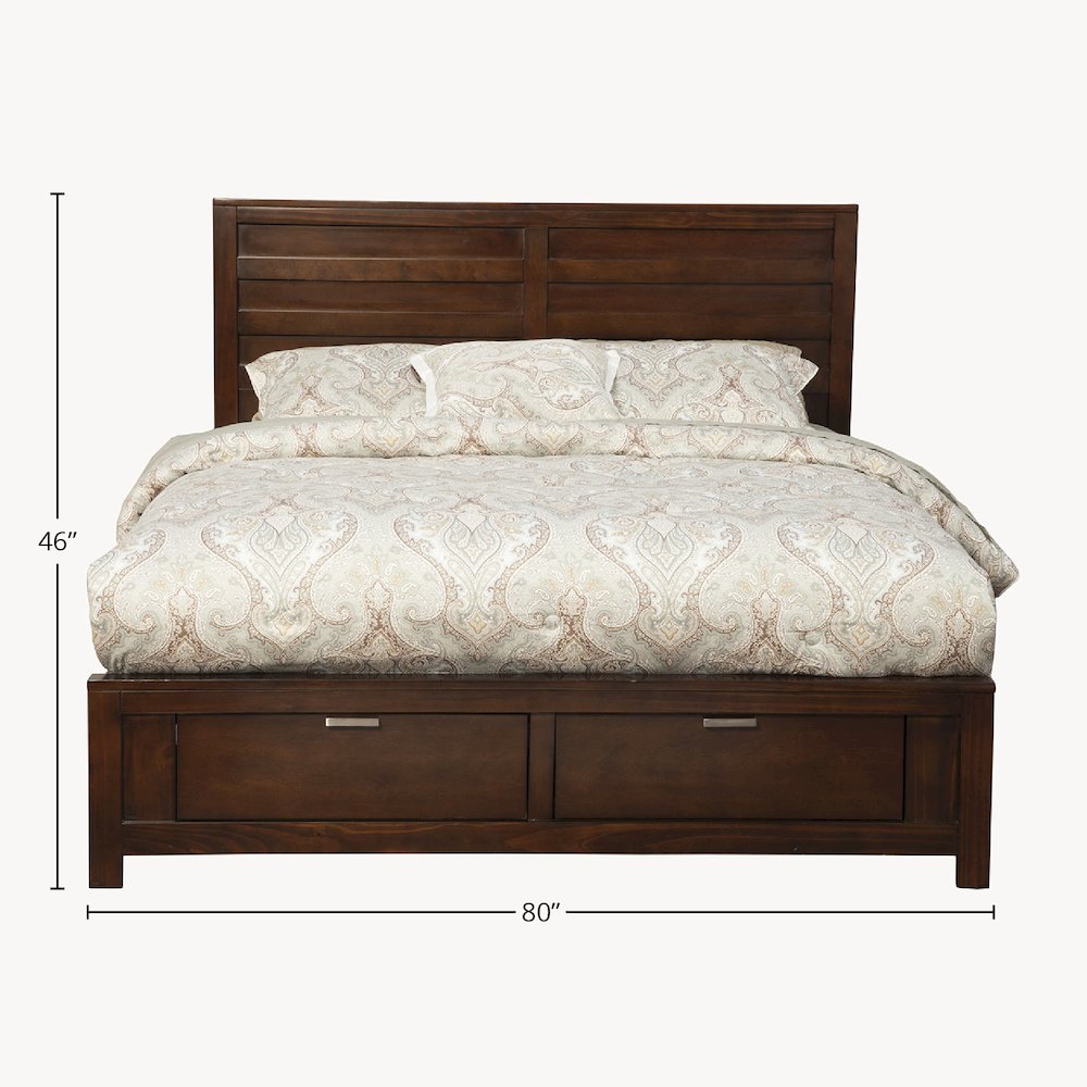 Carmel Eastern King Storage Bed