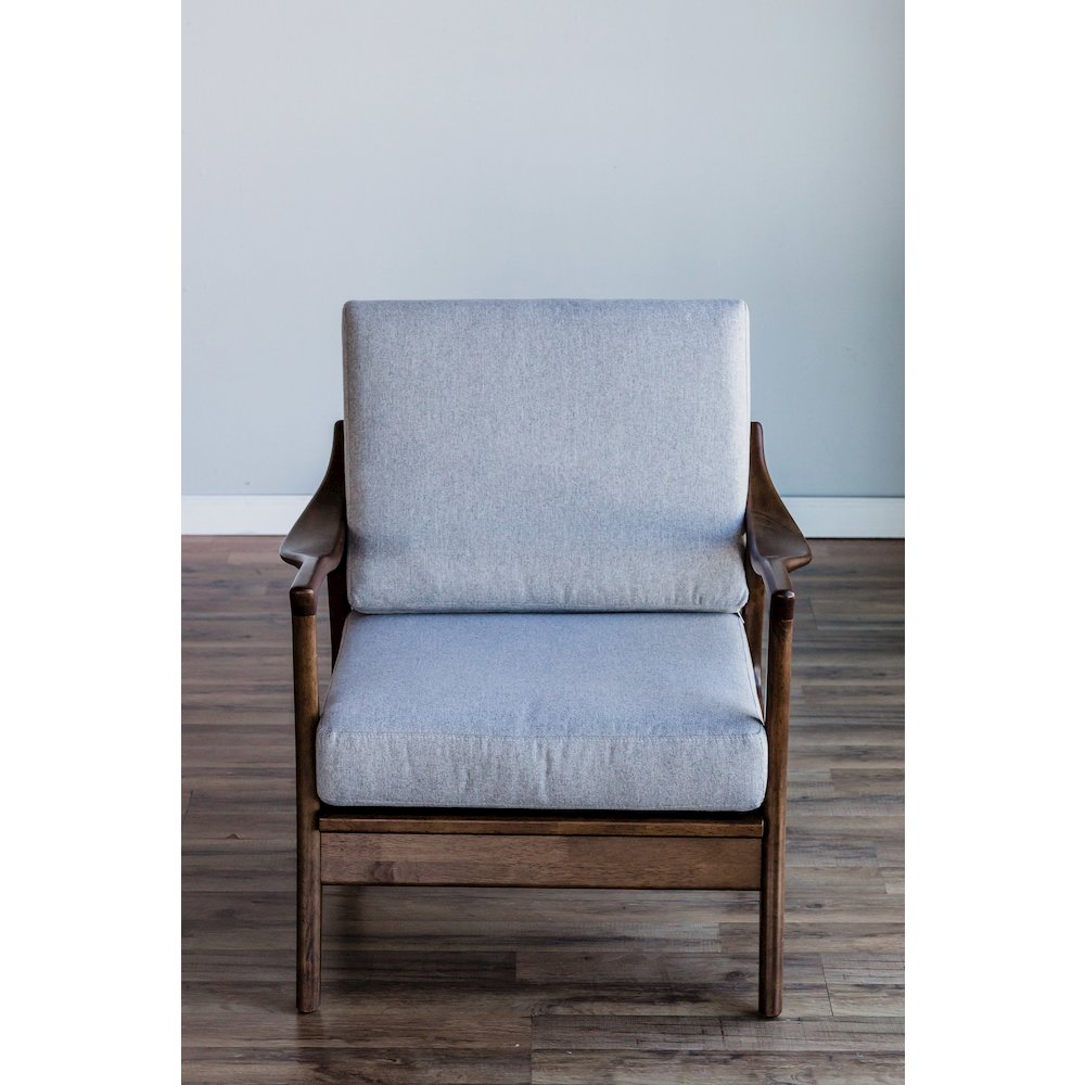 Zephyr Slate Lounge Chair with Removable Cushions