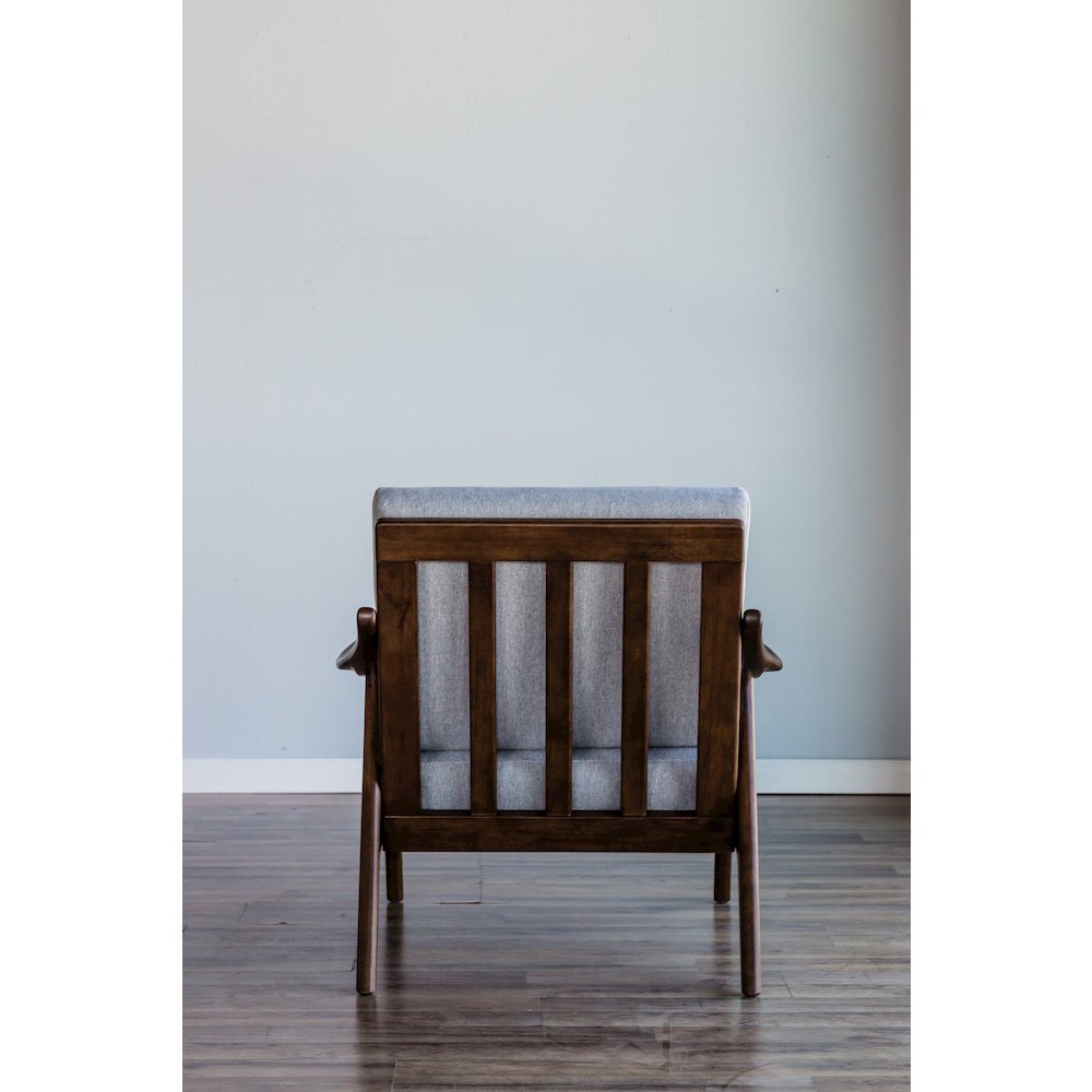 Zephyr Slate Lounge Chair with Removable Cushions