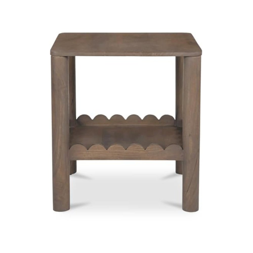 Wiley Side Table Vintage Brown
