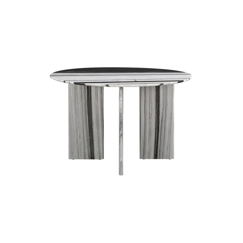Celia Round Dining Table Panda Marble