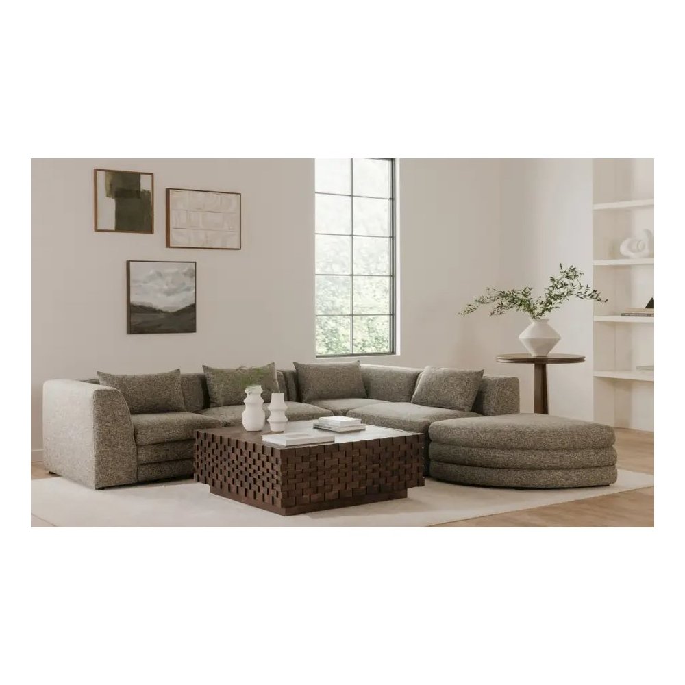 Lowtide Slipper Chair Stone Tweed