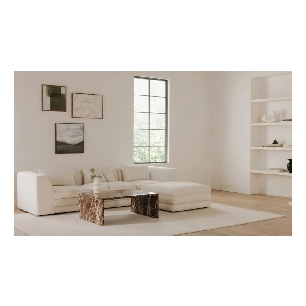 Lowtide Ottoman Warm White