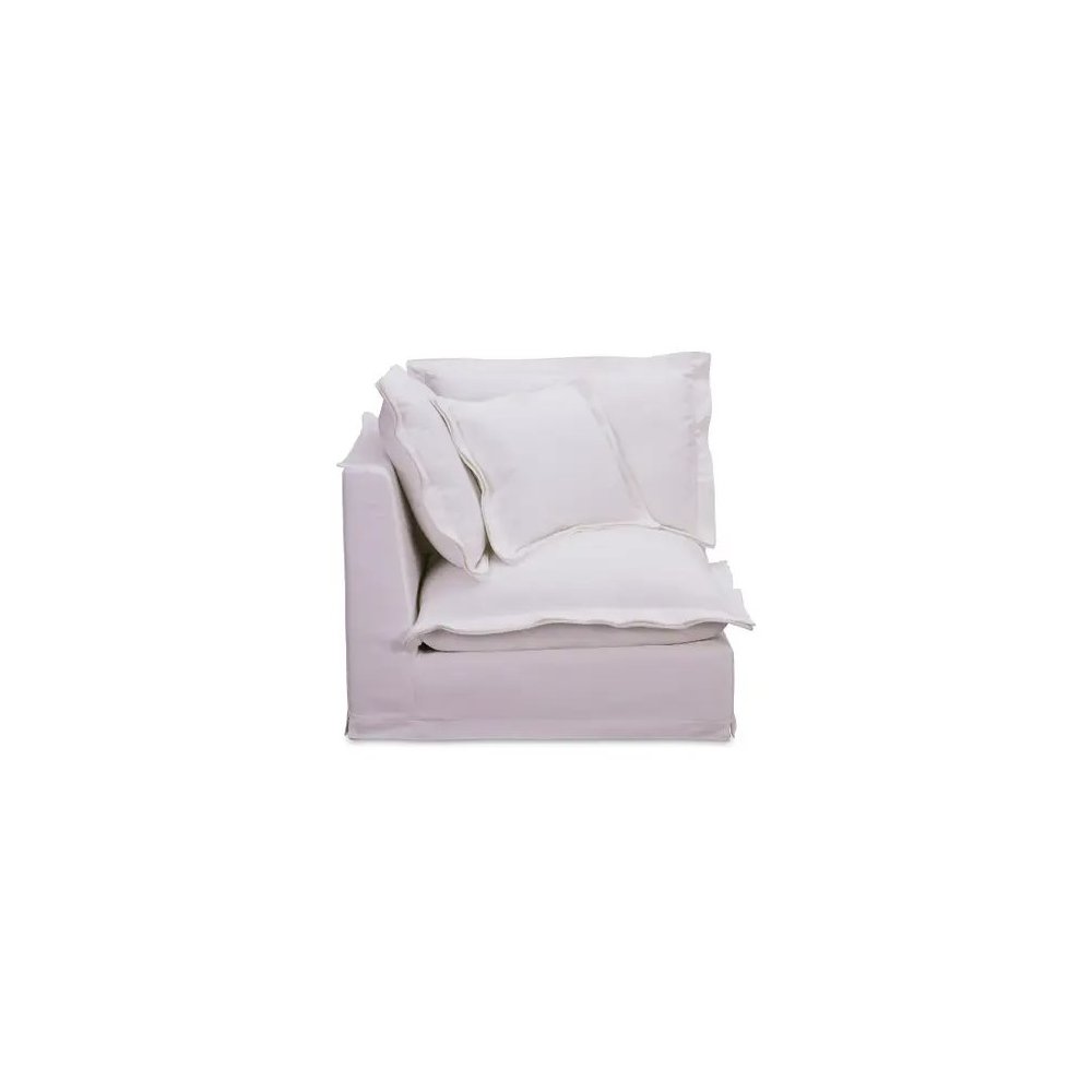 Olivia Corner Chair White